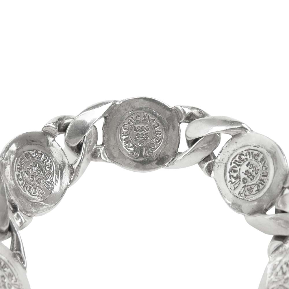 CHROME HEARTS クロムハーツ（原本無） HEART LINK ハート リンク ブレスレット シルバー系【中古】