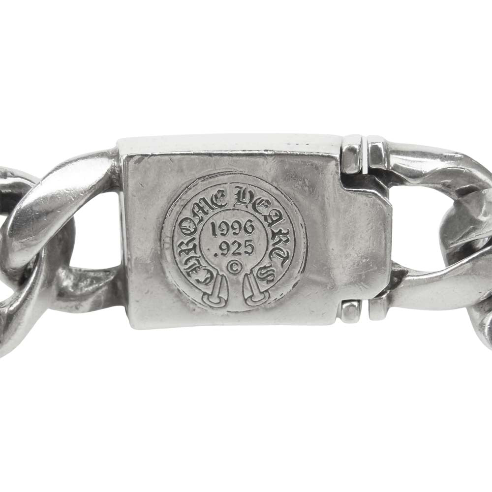 CHROME HEARTS クロムハーツ（原本無） HEART LINK ハート リンク ブレスレット シルバー系【中古】