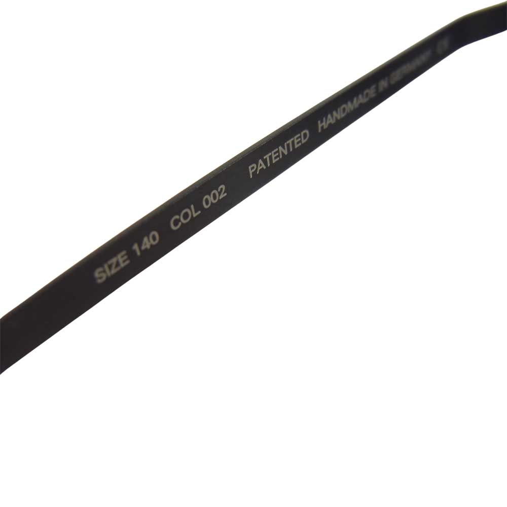 マイキータ for Daiki Tsuneta LENNARD サングラス ブラック系 51□22【極上美品】【中古】