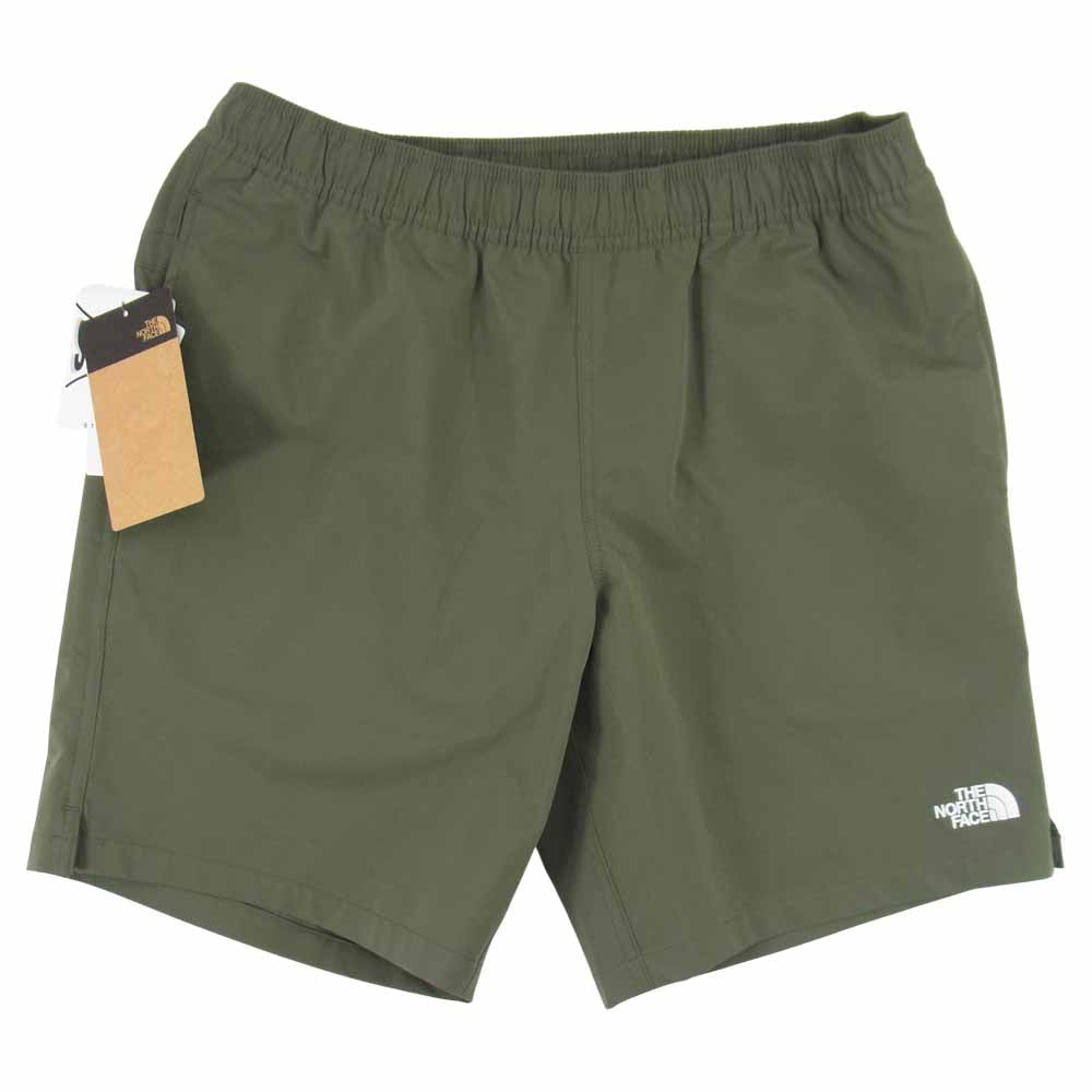 THE NORTH FACE ノースフェイス NB41943 UTILITY 7 SHORT ユーティリティー 7 ショーツ ショートパンツ ニュートープ カーキ系 L【新古品】【未使用】【中古】