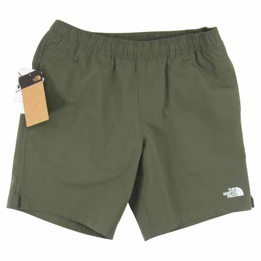 THE NORTH FACE ノースフェイス NB41943 UTILITY 7 SHORT ユーティリティー 7 ショーツ ショートパンツ ニュートープ カーキ系 L【新古品】【未使用】【中古】