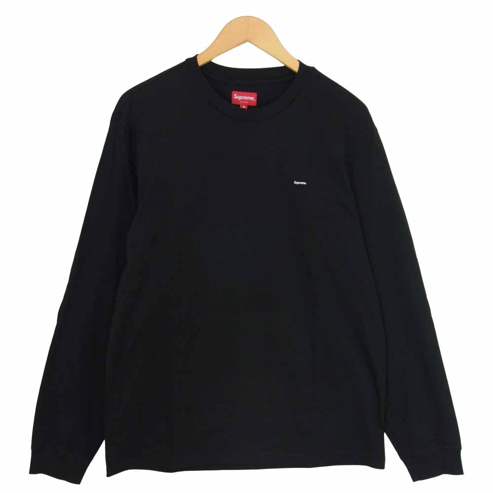 Supreme シュプリーム 20SS Small Box L/S Tee スモール ボックス ロングスリーブ Tシャツ ブラック系 M【中古】