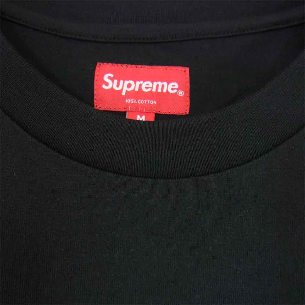 Supreme シュプリーム 20SS Small Box L/S Tee スモール ボックス ロングスリーブ Tシャツ ブラック系 M【中古】