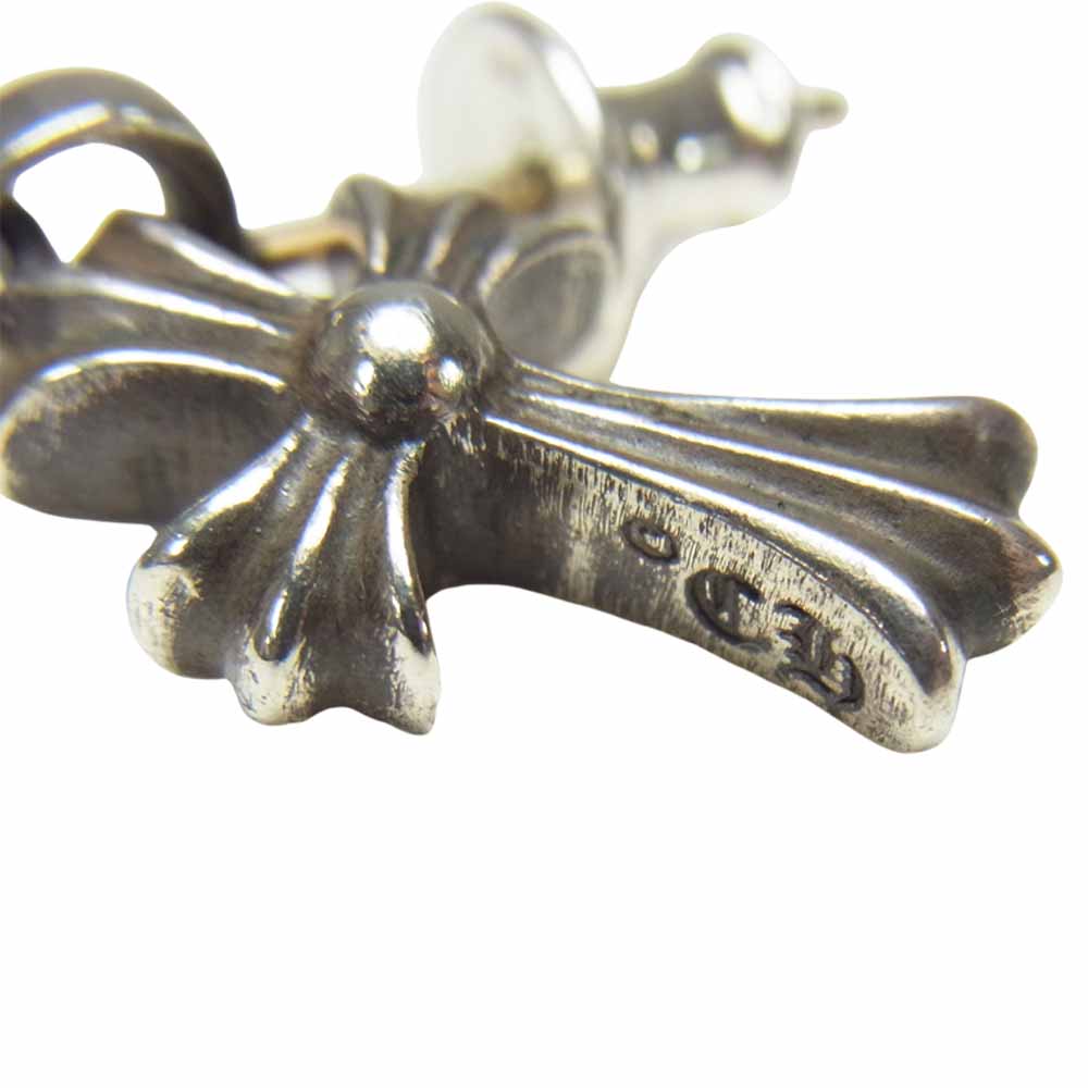 CHROME HEARTS クロムハーツ（原本無） BBY F PPRCHN ベビー ベイビー ファット ドロップ ピアス シルバー系【中古】