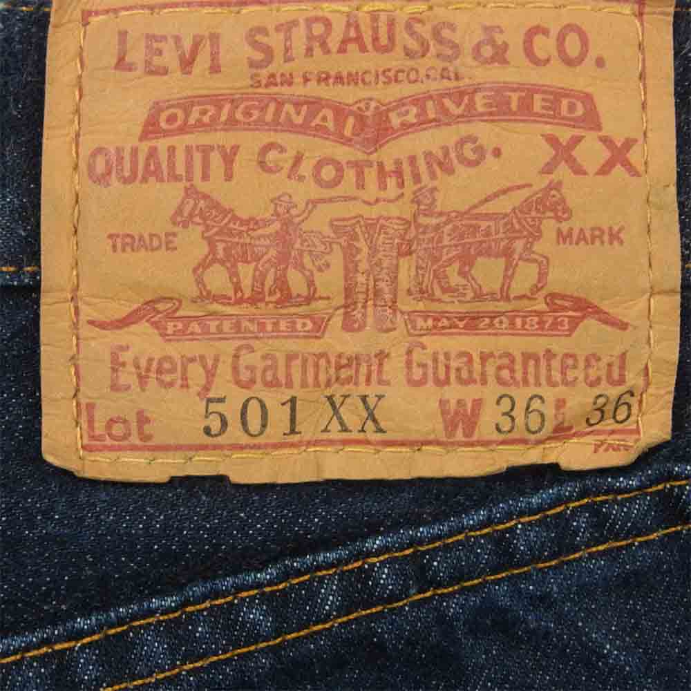 Levi's リーバイス 501-0003 98年 USA バレンシア製 501xx 55年モデル デニム パンツ インディゴブルー系 W36 L36【中古】
