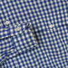 PORTER CLASSIC ポータークラシック ROLL UP TRICOLOR GINGHAM CHECK SHIRT ロールアップ ギンガムチェック 長袖 シャツ ブルー系 ホワイト系 S【中古】