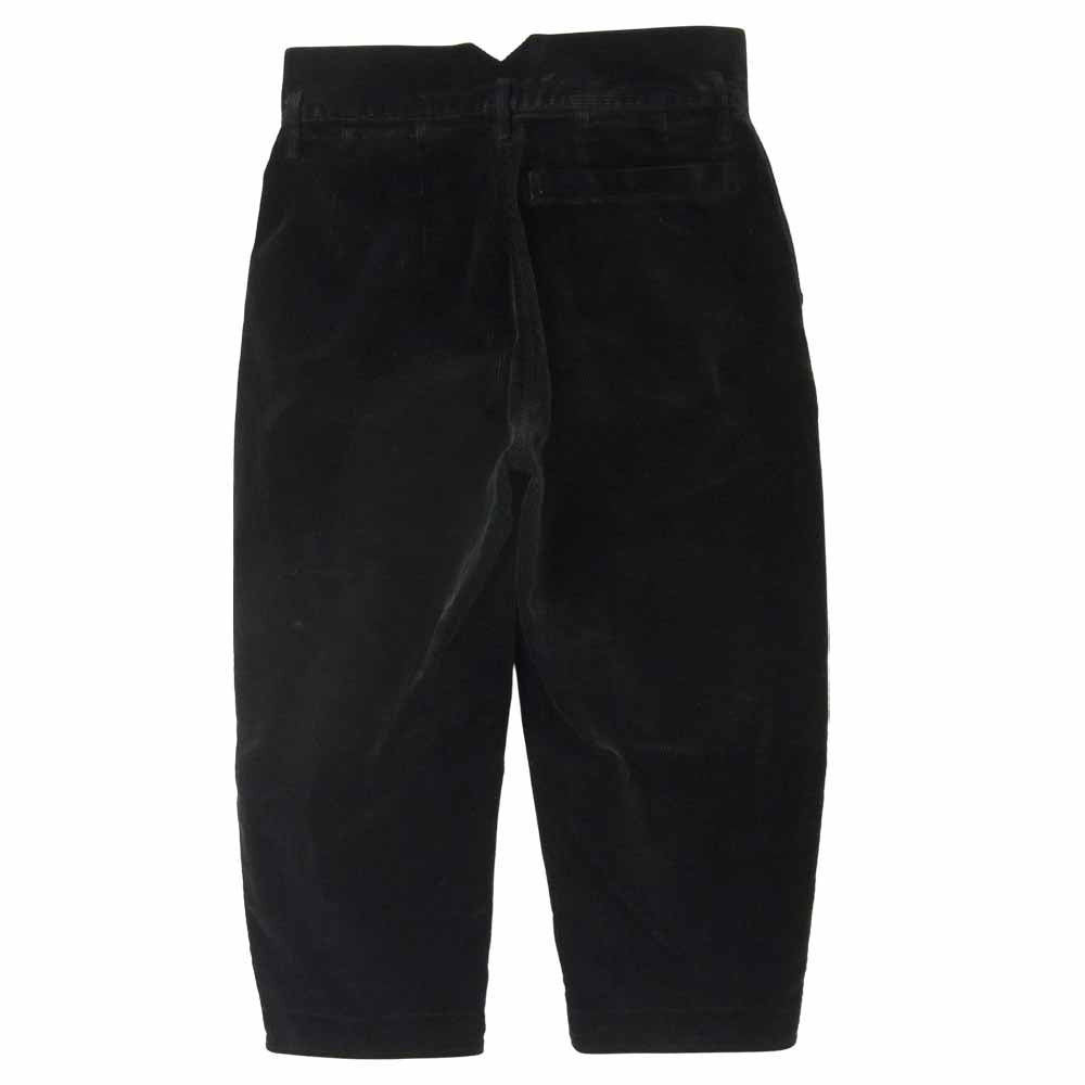 porter classic コーデュロイパンツ　ブラック　M PORTER CLASSIC ポータークラシック CORDUROY PANTS コーデュロイ