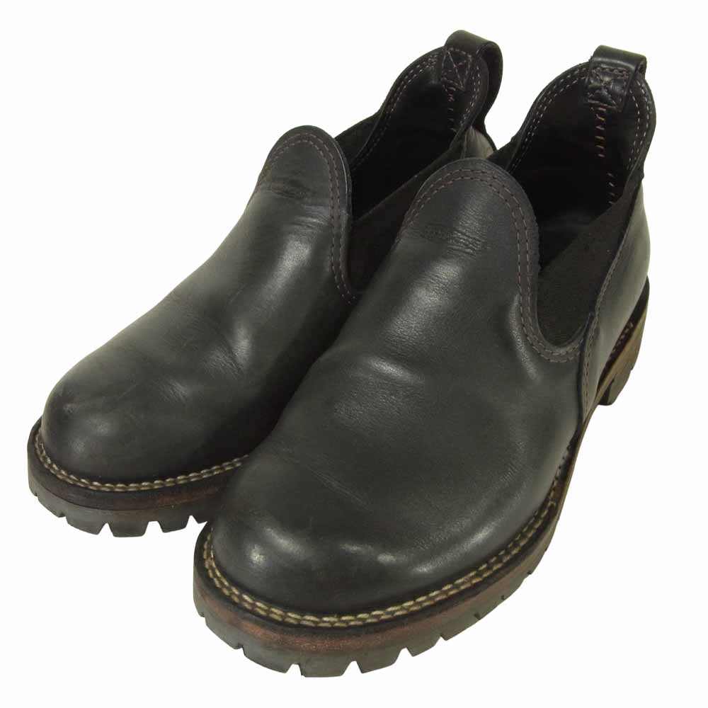 WESCO ウエスコ NVLE100LL100 CUSTOM ROMEO カスタム ロメオ レザー ブーツ ブラック系 7.5E【中古】