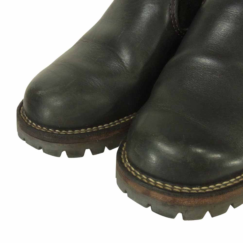 WESCO ウエスコ NVLE100LL100 CUSTOM ROMEO カスタム ロメオ レザー ブーツ ブラック系 7.5E【中古】