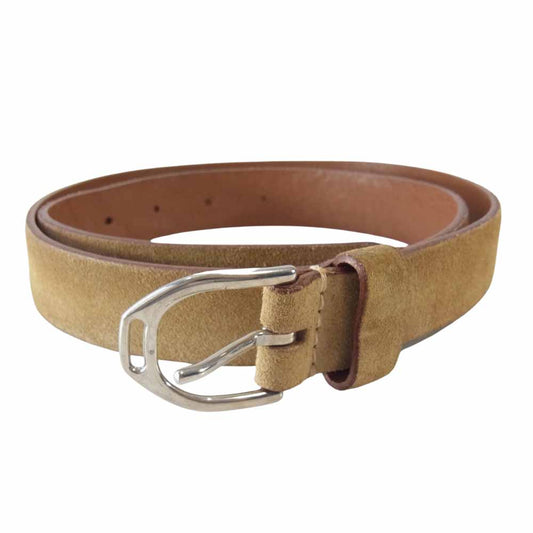 Felisi フェリージ 25mm スエード ベージュ系 44／80【中古】