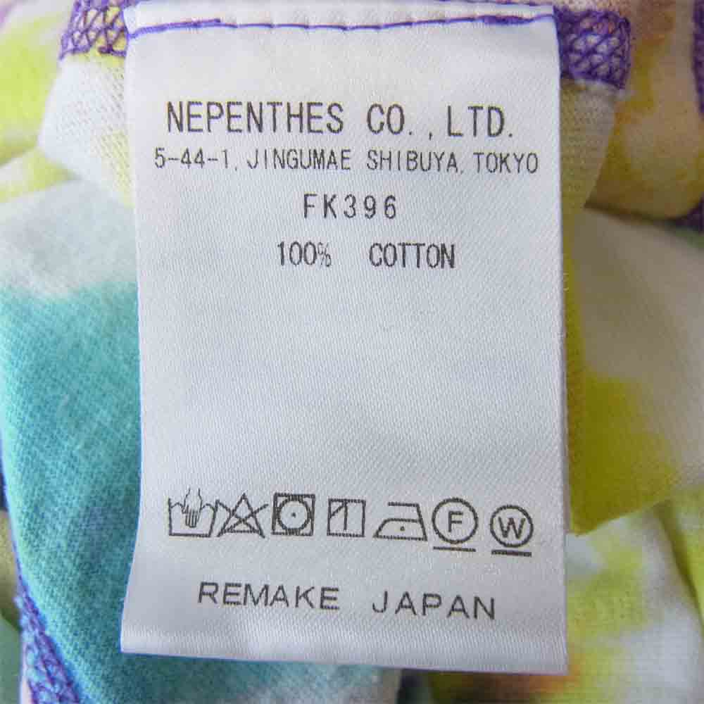 Needles ニードルス NEPENTHES WOMAN OSAKA 限定 7 CUTS TEE USED TIE DYE タイダイ マルチカラー系 ONE SIZE【中古】