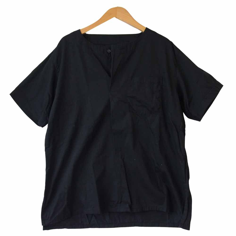 Engineered Garments エンジニアードガーメンツ MED Shirt メディカル シャツ 1B プルオーバー Black ブラック系 S【中古】