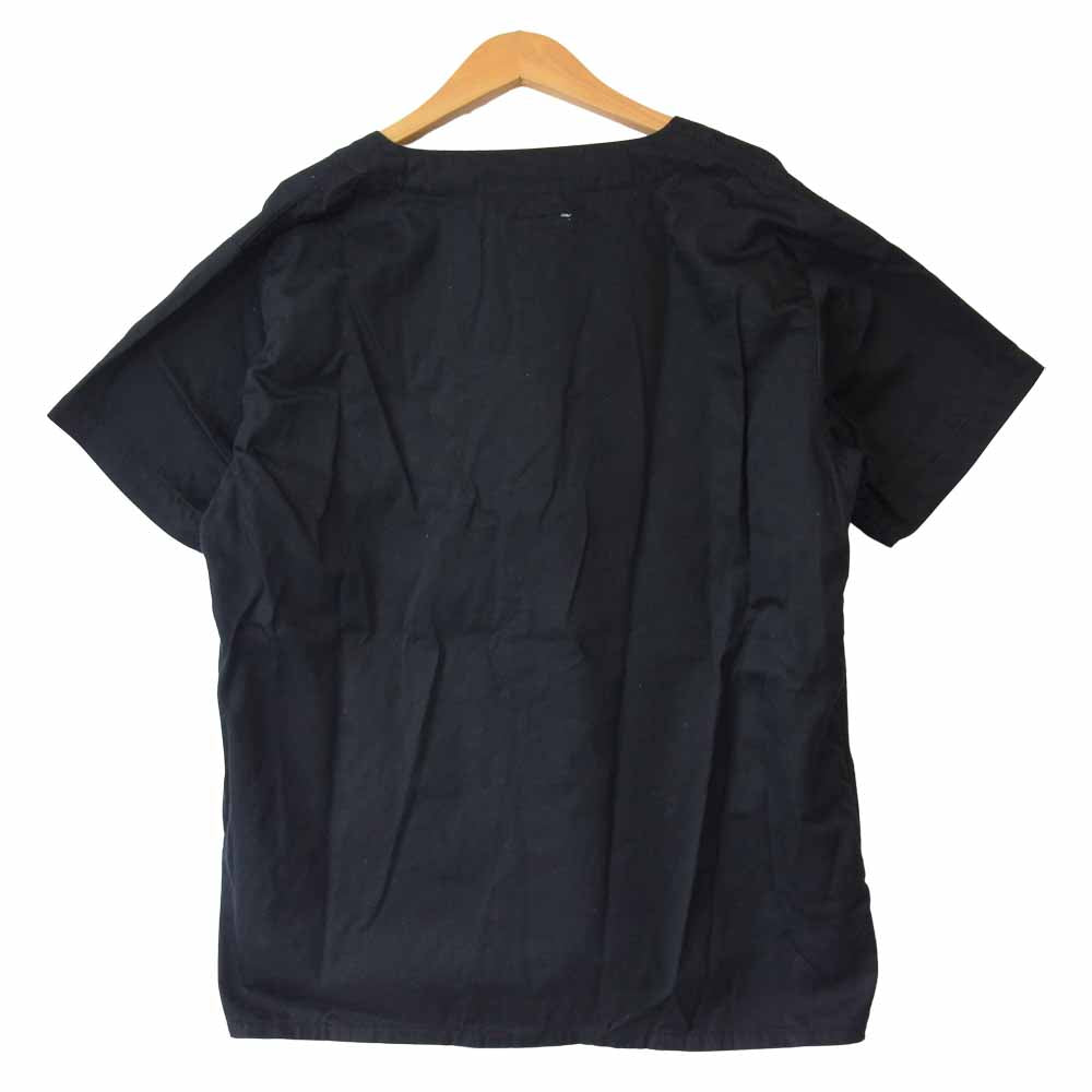 Engineered Garments エンジニアードガーメンツ MED Shirt メディカル シャツ 1B プルオーバー Black ブラック系 S【中古】