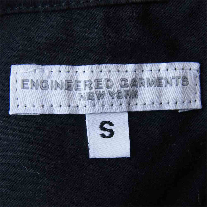 Engineered Garments エンジニアードガーメンツ MED Shirt メディカル シャツ 1B プルオーバー Black ブラック系 S【中古】