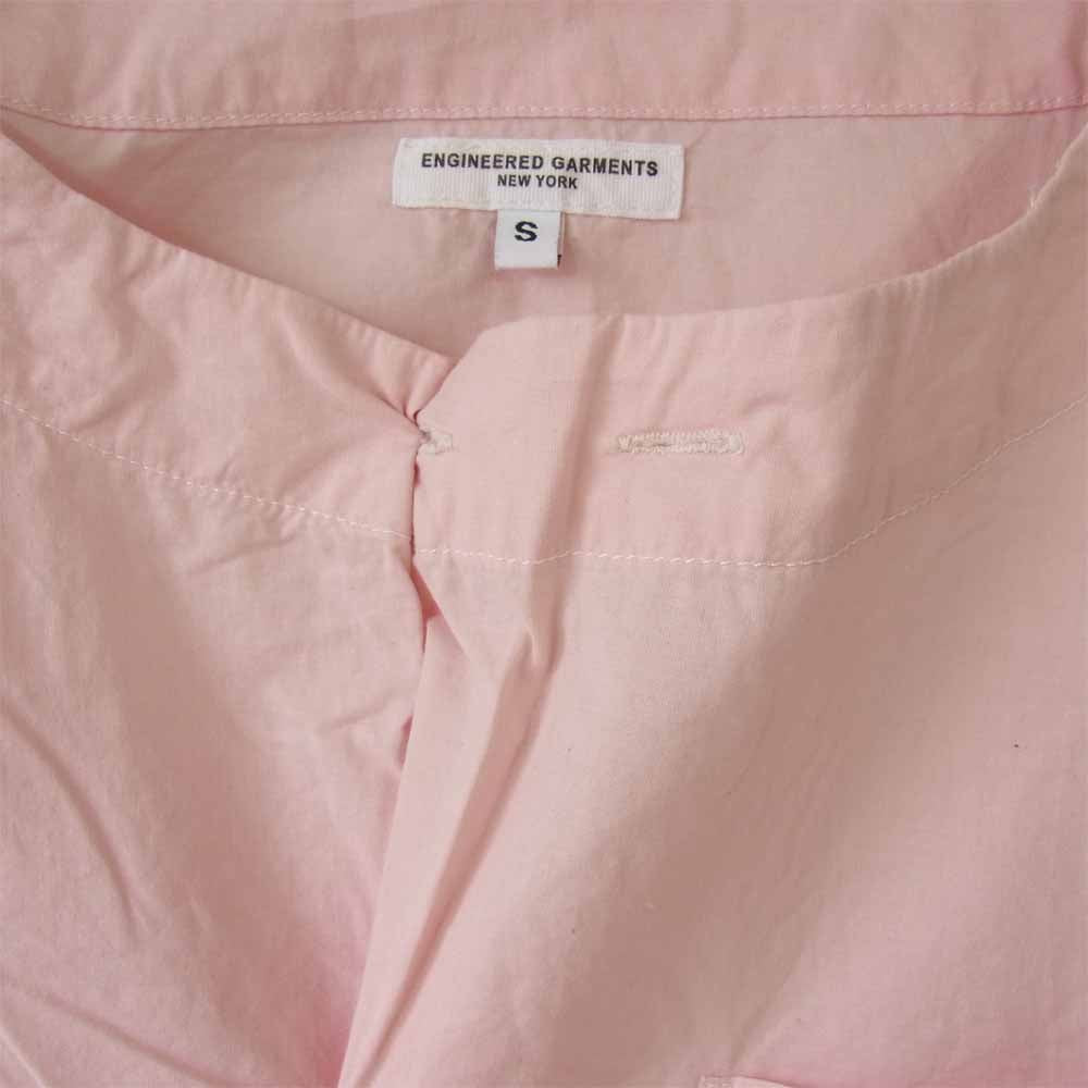 Engineered Garments エンジニアードガーメンツ MED Shirt メディカル シャツ 1B プルオーバー Pink ピンク系 S【中古】