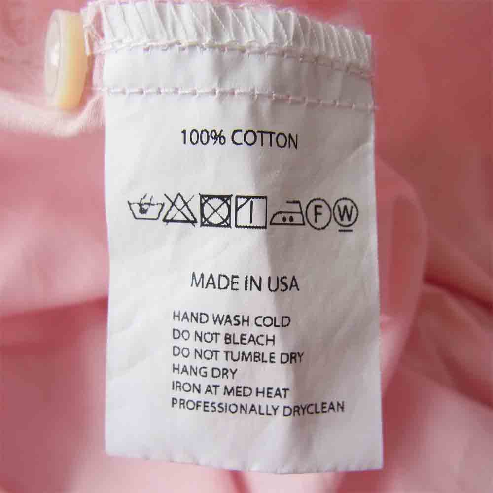 Engineered Garments エンジニアードガーメンツ MED Shirt メディカル シャツ 1B プルオーバー Pink ピンク系 S【中古】