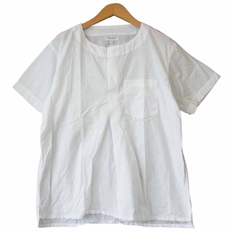 Engineered Garments エンジニアードガーメンツ MED Shirt メディカル シャツ 1B プルオーバー White ホワイト系 S【中古】