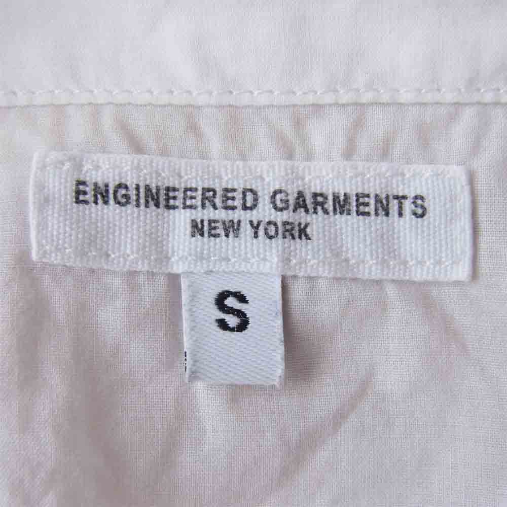 Engineered Garments エンジニアードガーメンツ MED Shirt メディカル シャツ 1B プルオーバー White ホワイト系 S【中古】