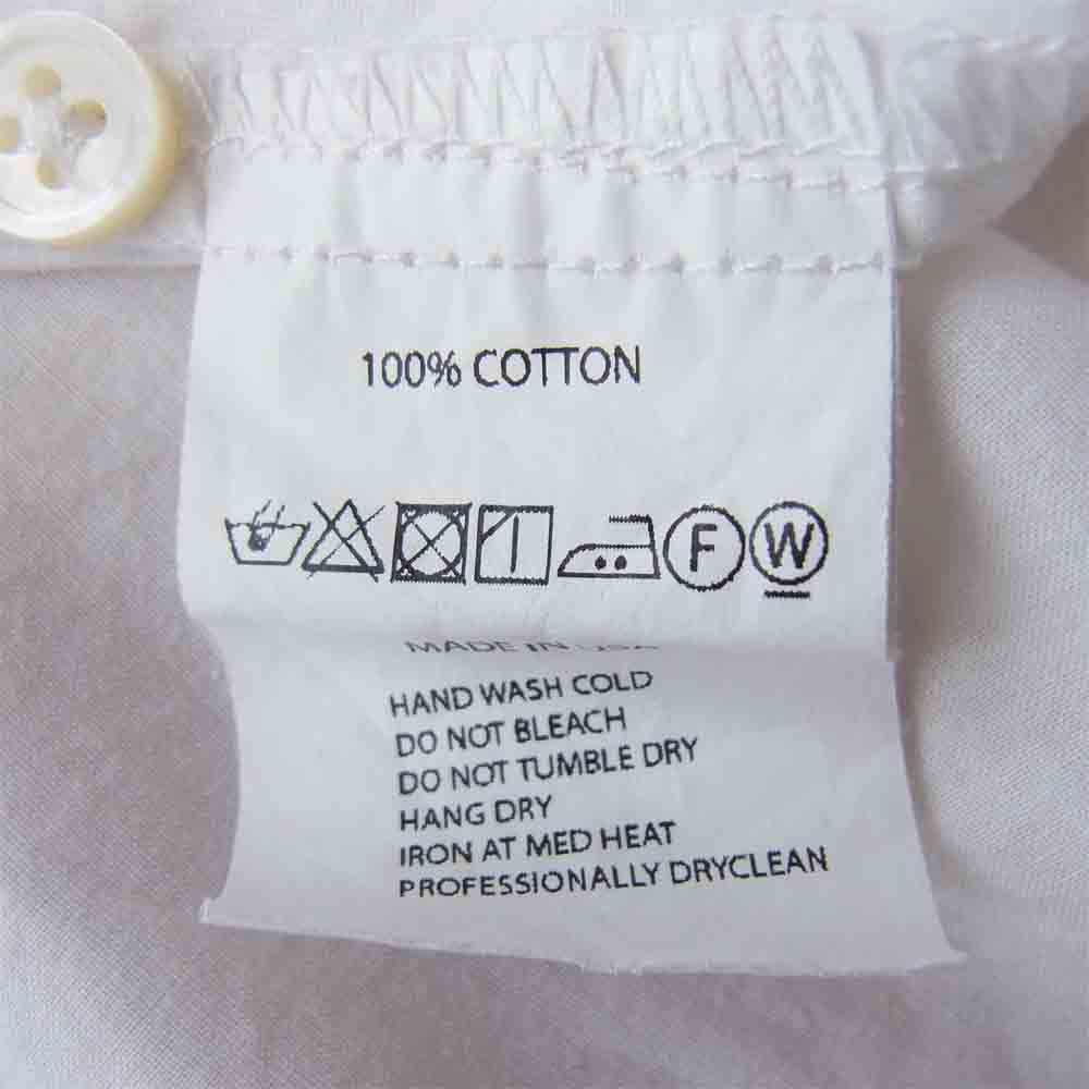Engineered Garments エンジニアードガーメンツ MED Shirt メディカル シャツ 1B プルオーバー White ホワイト系 S【中古】