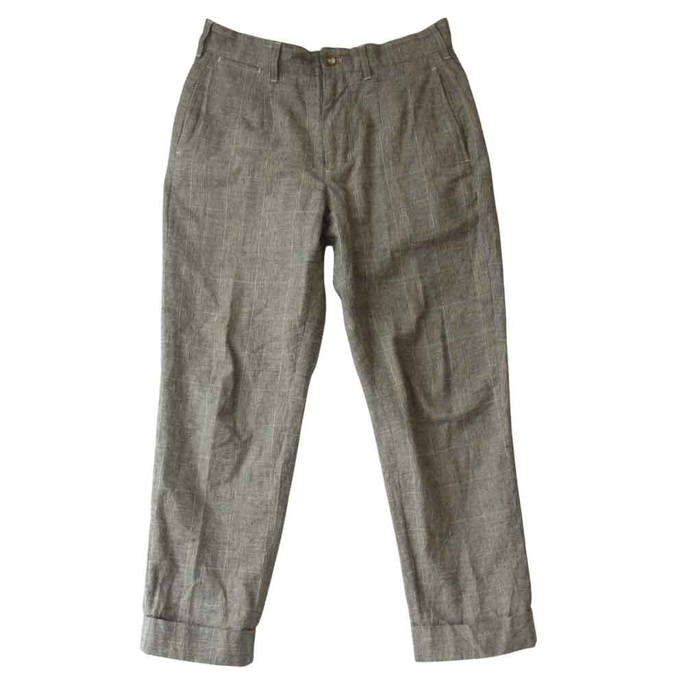 Engineered Garments エンジニアードガーメンツ Andover Pants アンドーバー パンツ リネンコットン グレンチェック ブラック系 30【中古】