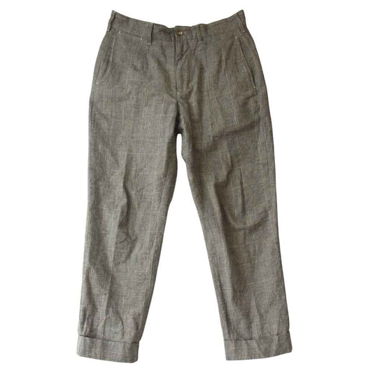 Engineered Garments エンジニアードガーメンツ Andover Pants アンドーバー パンツ リネンコットン グレンチェック ブラック系 30【中古】