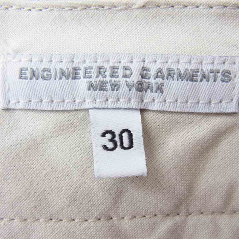 Engineered Garments エンジニアードガーメンツ Andover Pants アンドーバー パンツ リネンコットン グレンチェック ブラック系 30【中古】