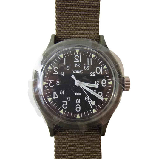 Engineered Garments エンジニアードガーメンツ TIMEX タイメックス BEAMS BOY オリジナルキャンパー 反転ロゴ リストウォッチ カーキ系【新古品】【未使用】【中古】