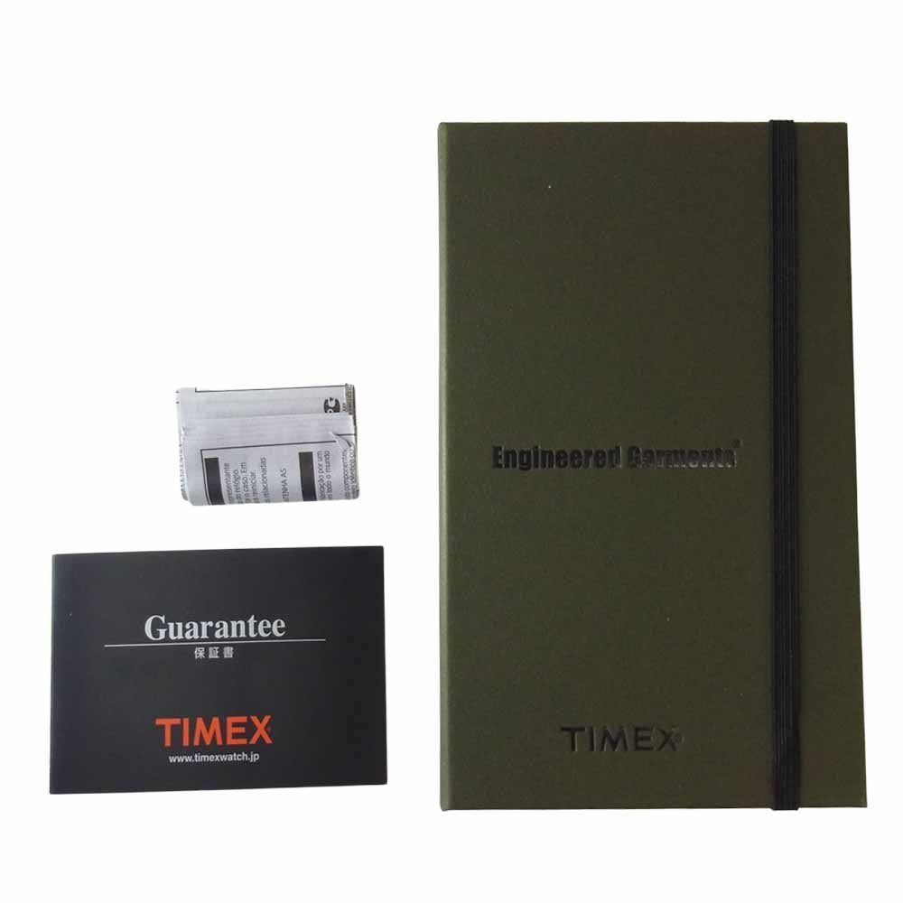 Engineered Garments エンジニアードガーメンツ TIMEX タイメックス BEAMS BOY オリジナルキャンパー 反転ロゴ リストウォッチ カーキ系【新古品】【未使用】【中古】