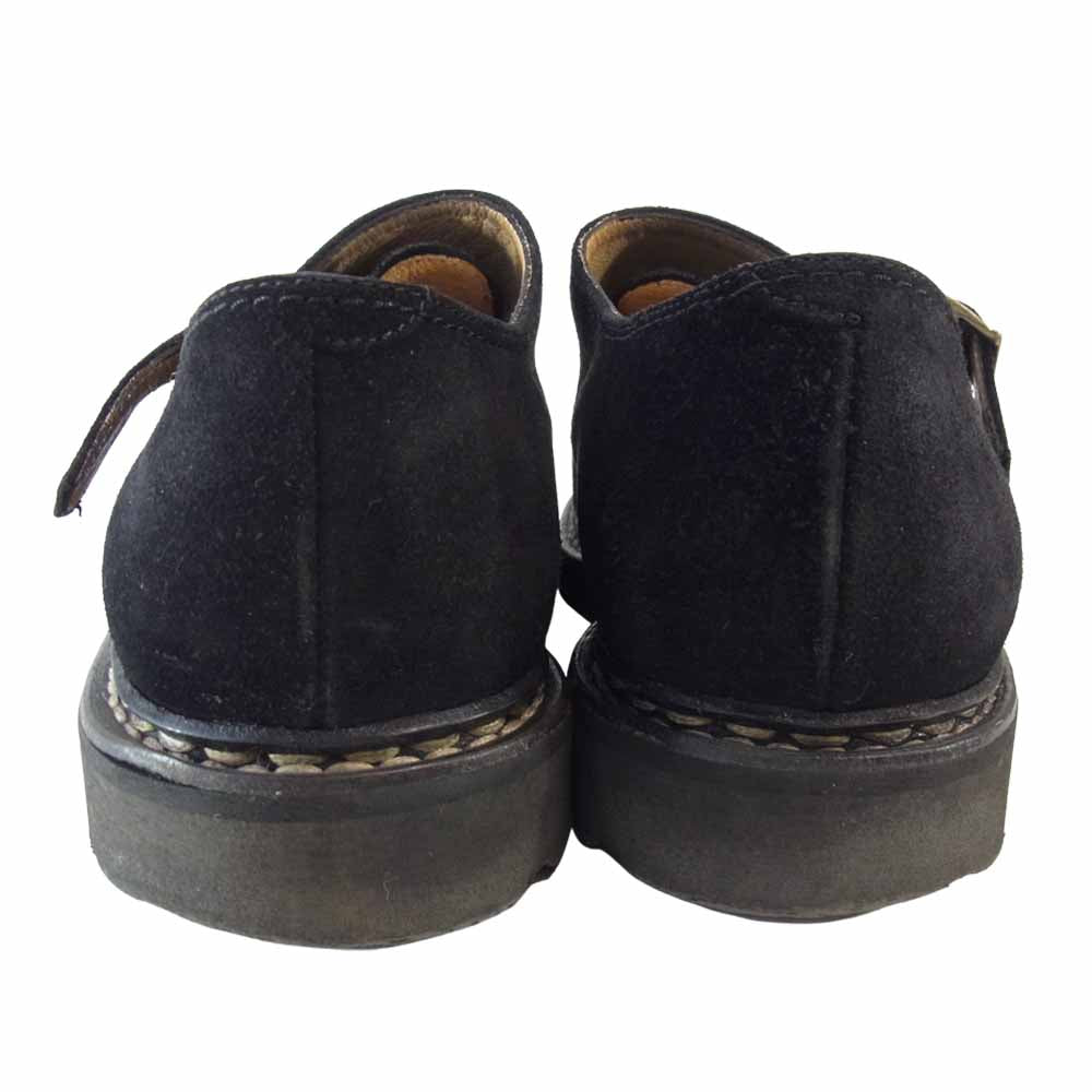 Paraboot パラブーツ 9987 WILLIAM ウィリアム ダブルモンクストラップ シューズ ブラック系 5.5【中古】