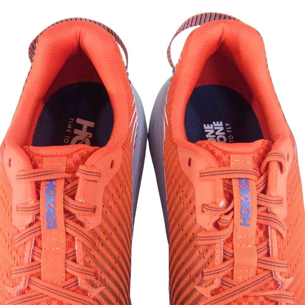 HOKA ONE ONE ホカ オネオネ 1110514 極美品 RINCON 2 リンコン ランニングシューズ 赤×白系 27.5cm【美品】【中古】