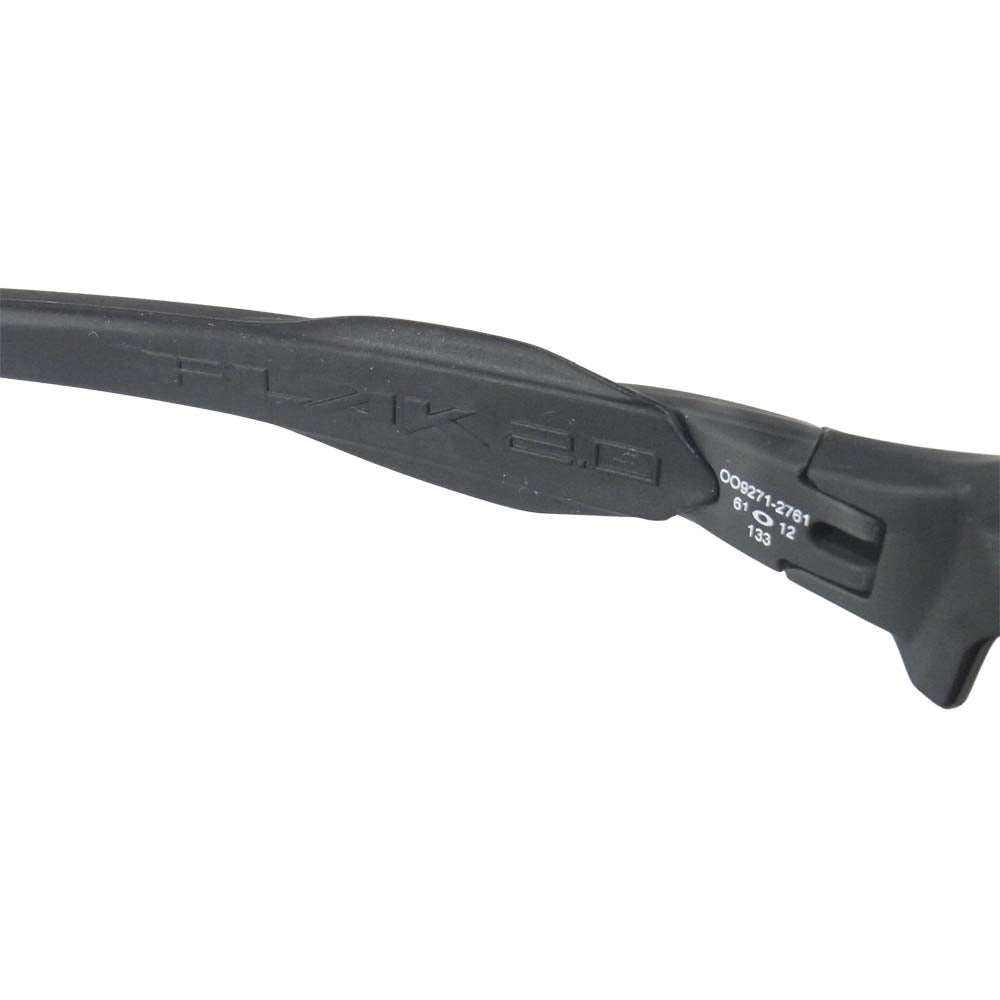 OAKLEY オークリー OO9271-2761 Flak 2.0 Asia Fit フラック アジアフィット サングラス ブラック系 61□12 133【美品】【中古】