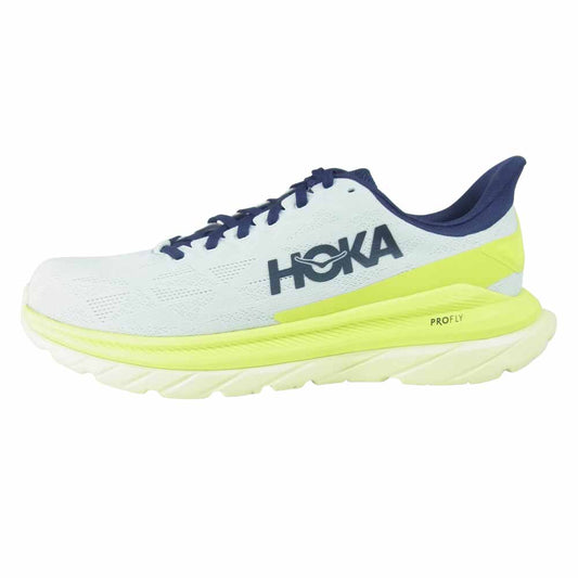 HOKA ONE ONE ホカ オネオネ 1113528 M MACH 4 マッハ フォー ランニング シューズ イエロー系 28cm【新古品】【未使用】【中古】