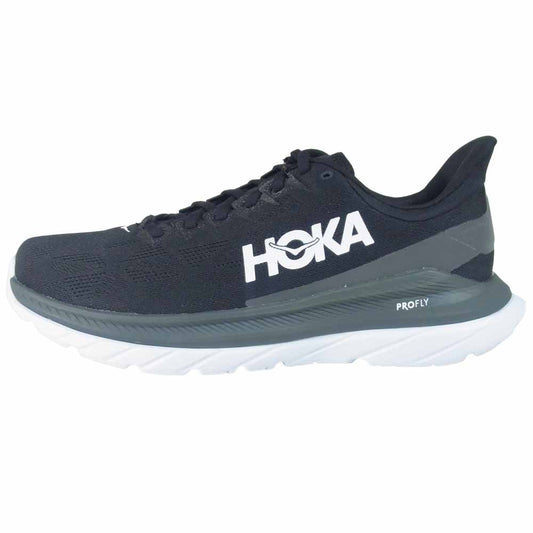 HOKA ONE ONE ホカ オネオネ 1113528 M MACH 4 マッハ フォー ランニング シューズ ブラック系 27.5cm【新古品】【未使用】【中古】