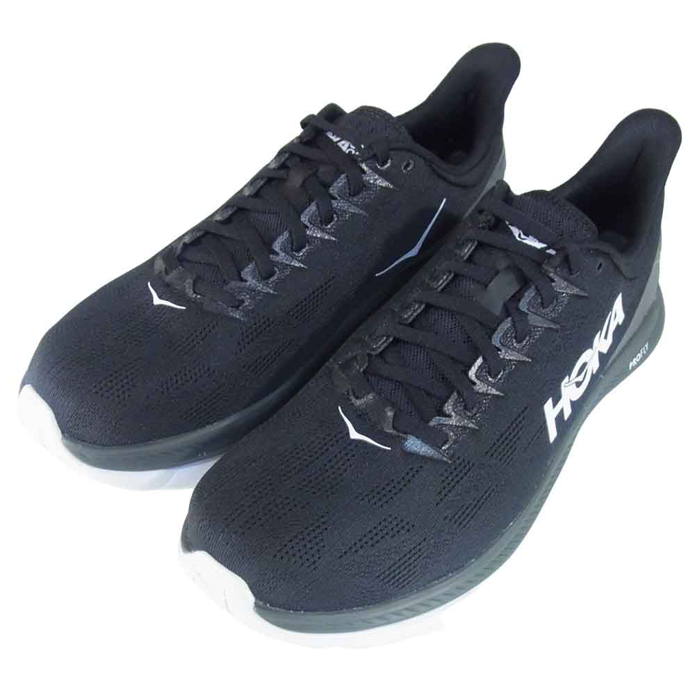 HOKA ONE ONE ホカ オネオネ 1113528 M MACH 4 マッハ フォー ランニング シューズ ブラック系 27.5cm【新古品】【未使用】【中古】