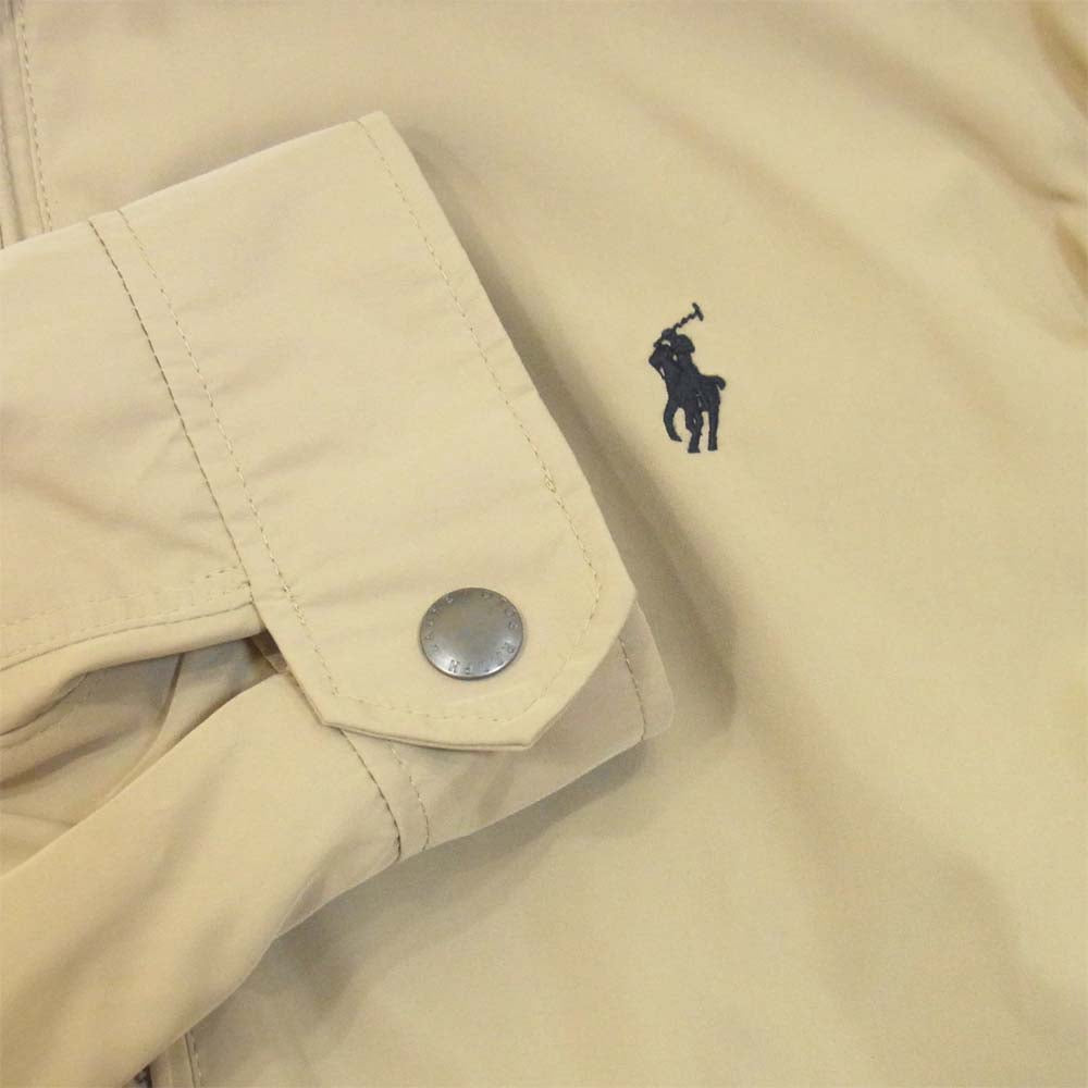 POLO RALPH LAUREN ポロ・ラルフローレン 国内正規品 ロゴ刺繍 ジャケット ベージュ系 XL【美品】【中古】