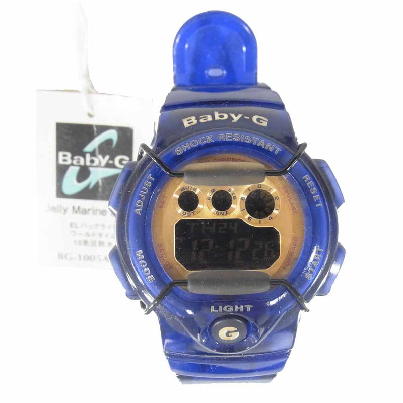 Baby-G ベイビージー BG-1005A-2JF Jellly Marine Series ジェリーマリンシリーズ 腕時計 ブルー系【中古】