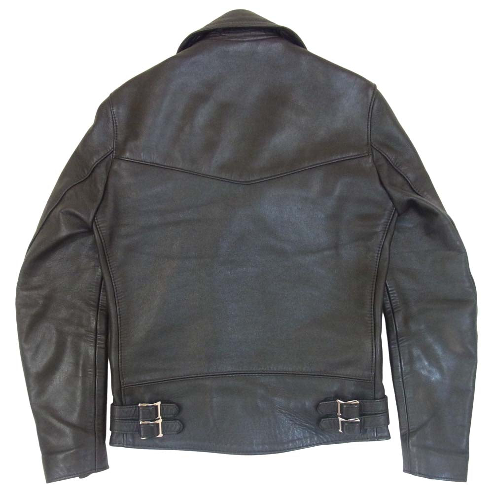 Lewis Leathers ルイスレザー 英国製 LIGHTNING ライトニング カウレザー ダブル ライダース ブラック系 34【中古】