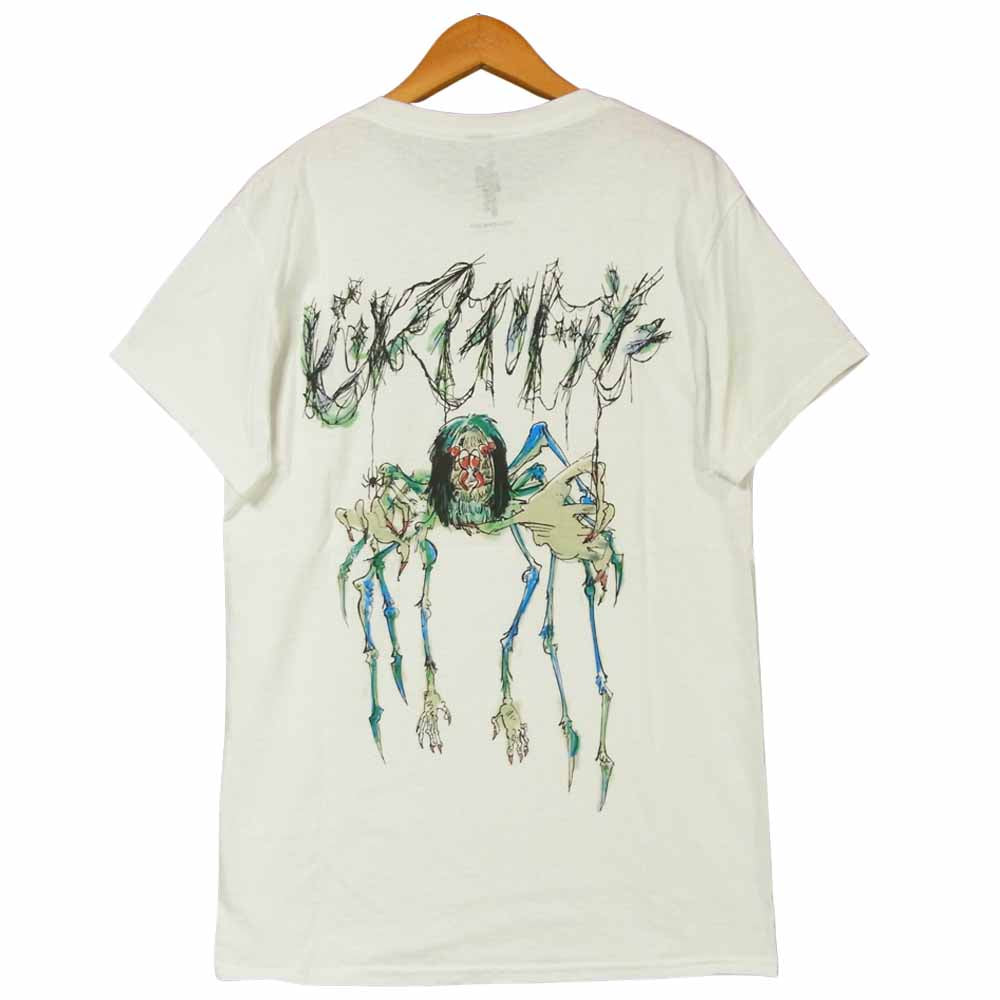 READY MADE レディメイド ABOUT BILLIE EILISH ビリーアイリッシュ 半袖 Tシャツ ドミニカ共和国製 ホワイト系 S【中古】