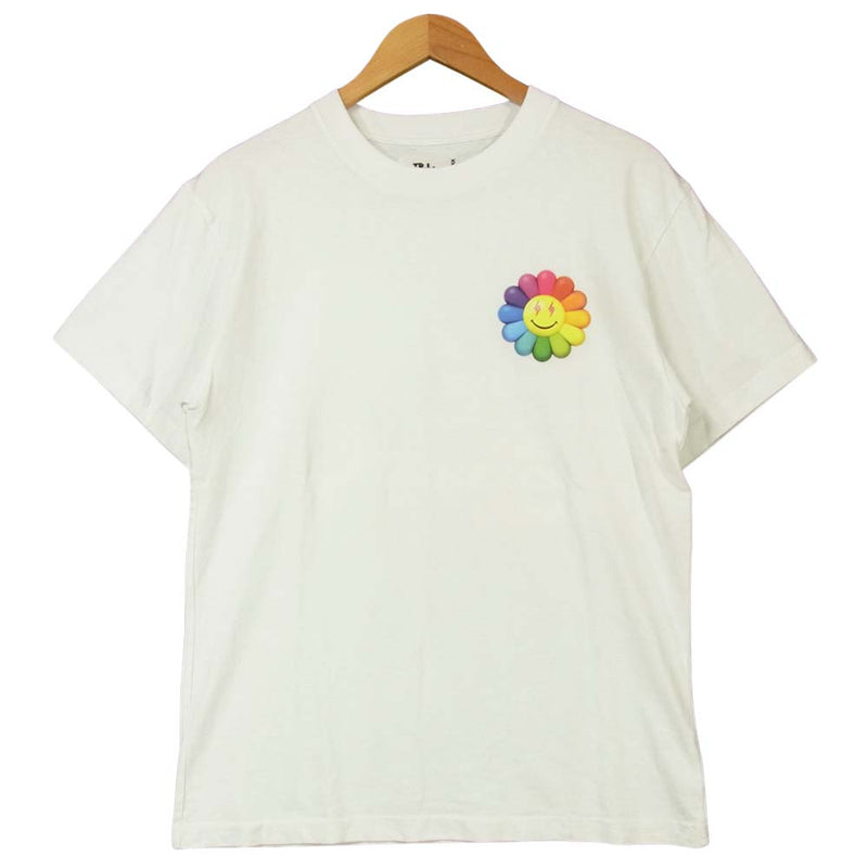 ジェイバルヴィン 20AW takashi murakami Song List Tee 半袖 コットン Tシャツ ホワイト系 XS【中古】