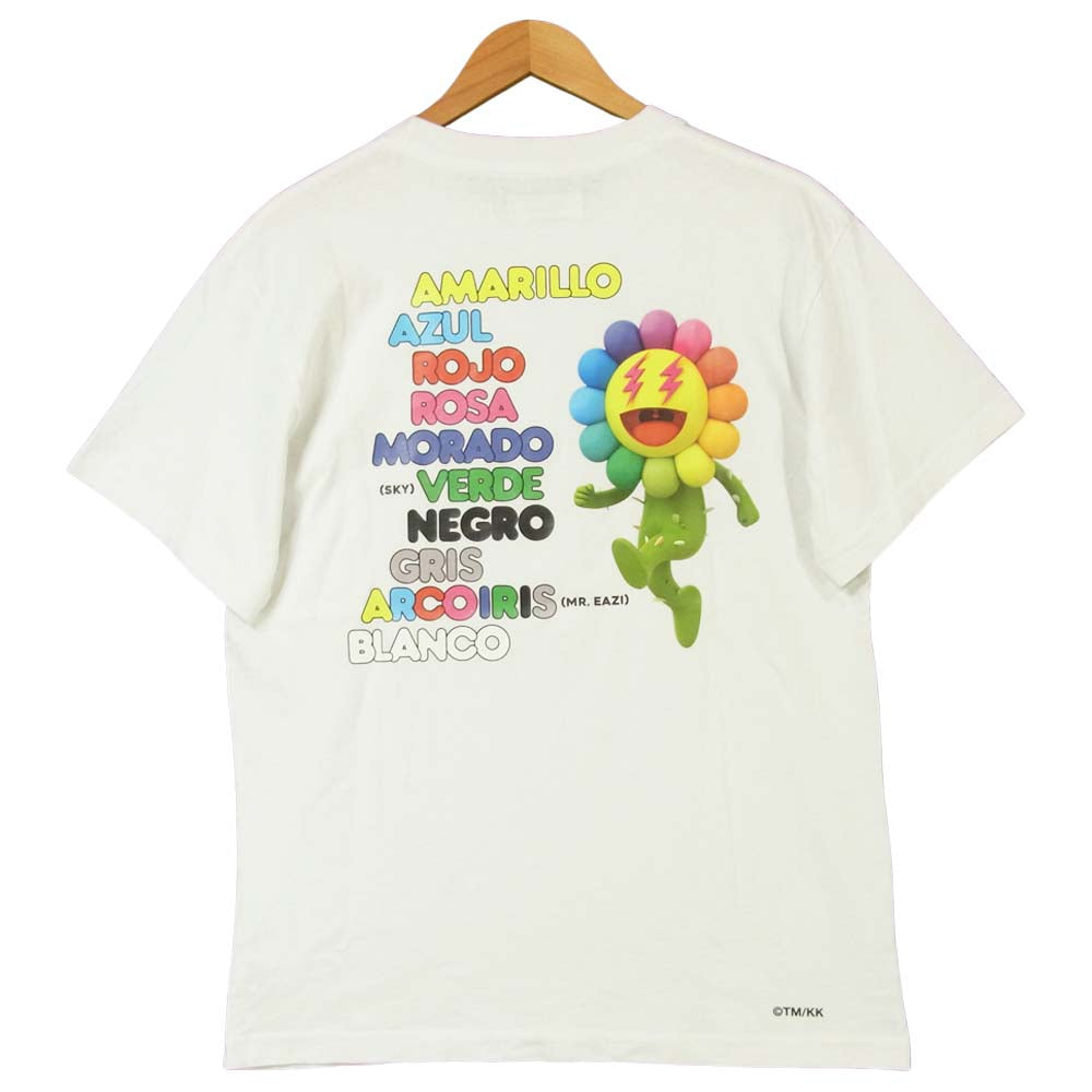 ジェイバルヴィン 20AW takashi murakami Song List Tee 半袖 コットン Tシャツ ホワイト系 XS【中古】