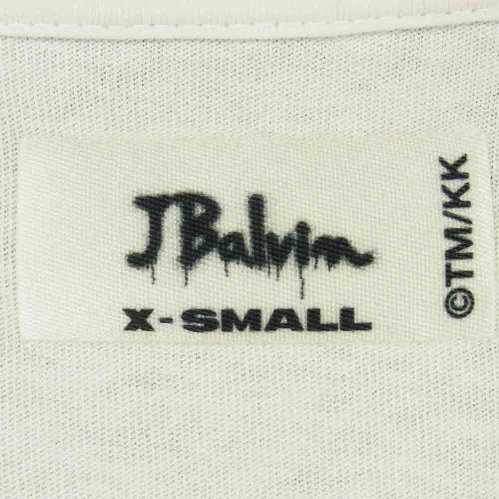 ジェイバルヴィン 20AW takashi murakami Song List Tee 半袖 コットン Tシャツ ホワイト系 XS【中古】