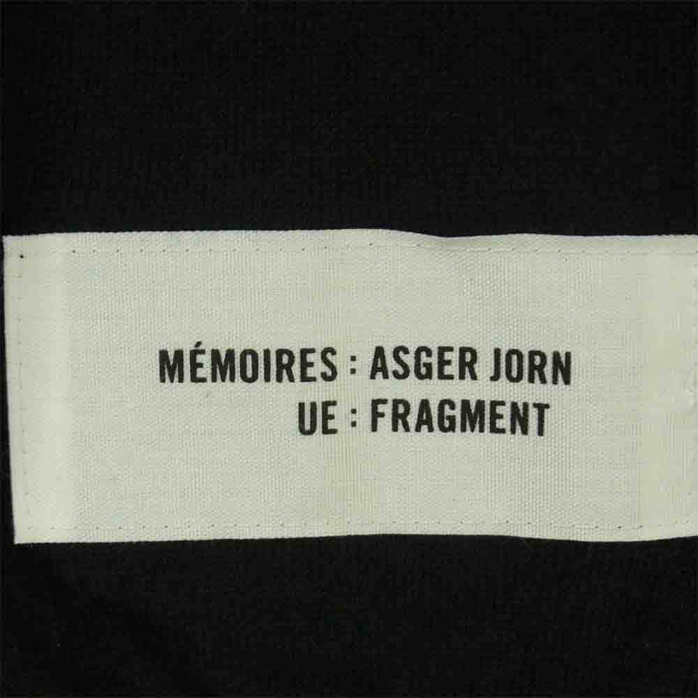 uniform experiment ユニフォームエクスペリメント 21SS UE-210014 ASGER JORN MEMOIRES CREWNECK KNIT クルー ネック ニット ブラック系 1【中古】