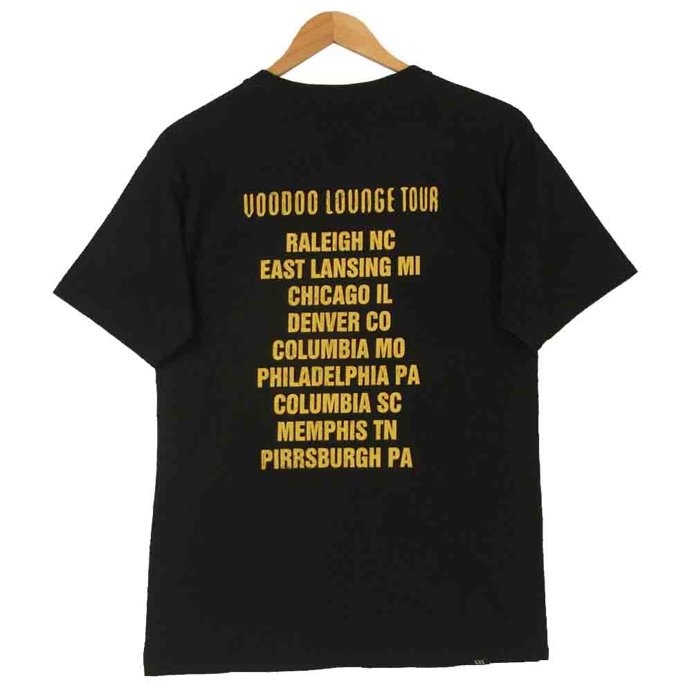 HYSTERIC GLAMOUR ヒステリックグラマー 06211CT07 Thee Hysteric XXX VOODOO SPIKED TONGUE トリプルエックス スパイクドタン 半袖 Tシャツ ブラック系 S【中古】