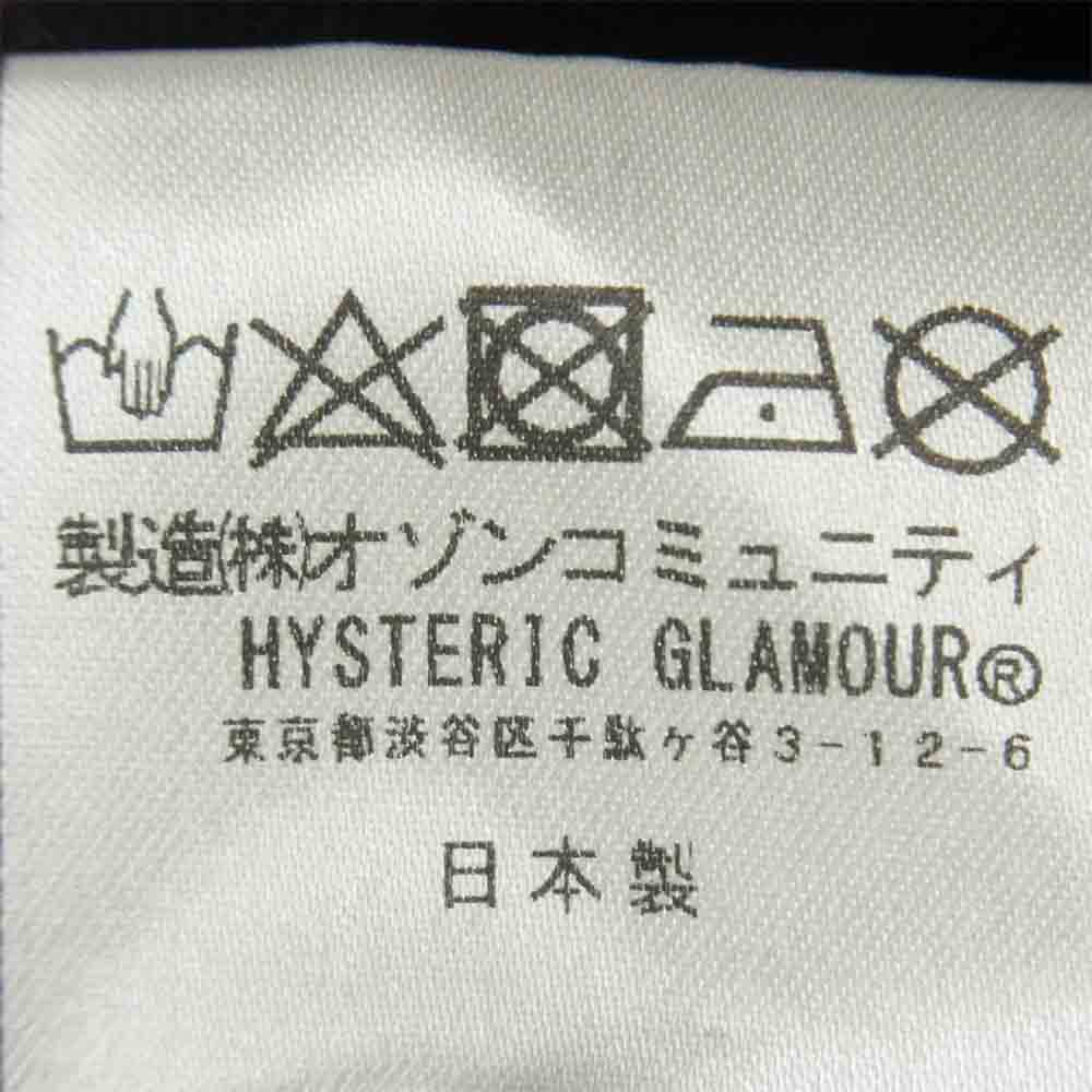 HYSTERIC GLAMOUR ヒステリックグラマー 06211CT07 Thee Hysteric XXX VOODOO SPIKED TONGUE トリプルエックス スパイクドタン 半袖 Tシャツ ブラック系 S【中古】