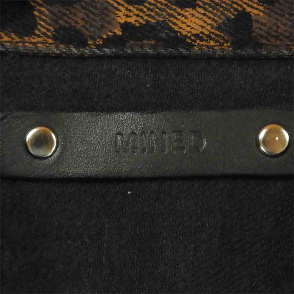 MINEDENIM マインデニム 20SS 2003-8001-67-012 LEOPARD ZP-GJKT レオパード BRT デニム ジャケット ブラウン系 1【中古】