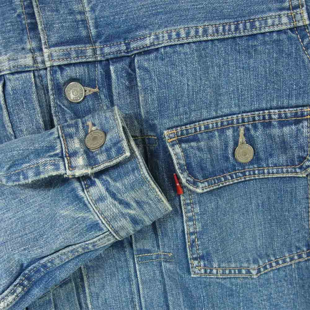 HYSTERIC GLAMOUR ヒステリックグラマー 21SS 02211AB02 2ndタイプ 13.5オンス セルビッジ デニム ジャケット インディゴブルー系 S【中古】