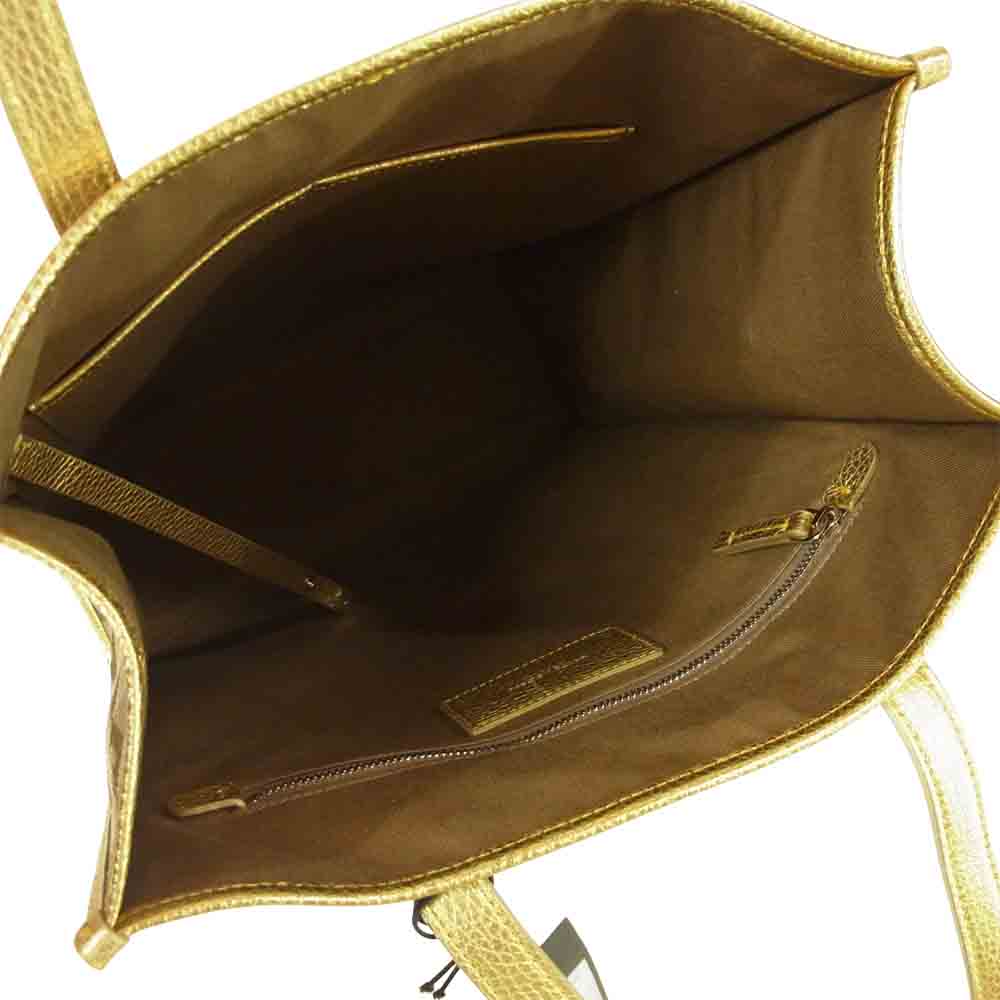 WIND AND SEA ウィンダンシー 21SS WDS-CMTD-02 Corto Molted Monogram Toto Bag コルトモルテド 総柄 モノグラム トート バッグ ライトブラウン系 ゴールド系【新古品】【未使用】【中古】