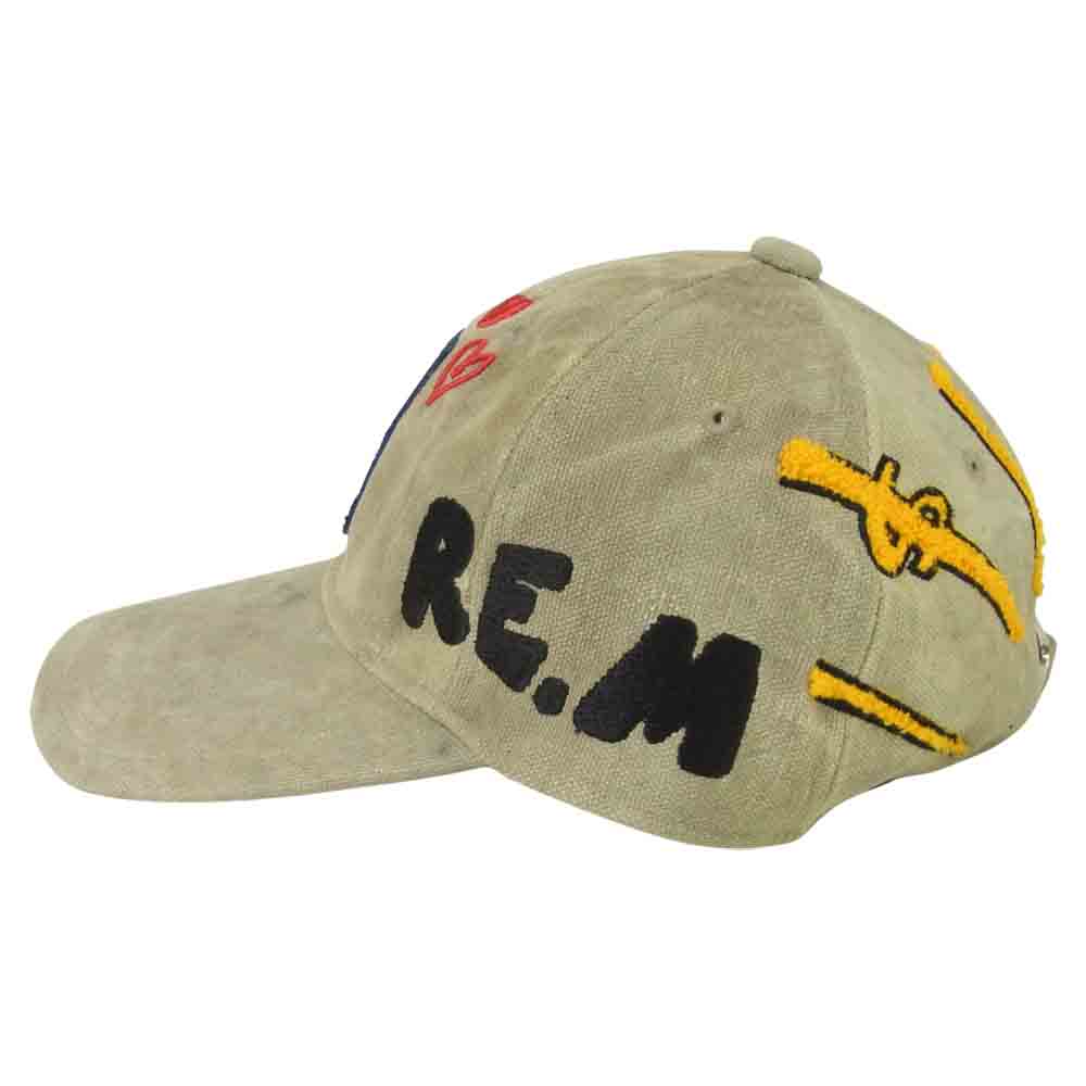 READY MADE レディメイド US ARMY POSTAL BAG VINTAGE COTTON CAP ヴィンテージ コットン キャップ グレー系 F【新古品】【未使用】【中古】