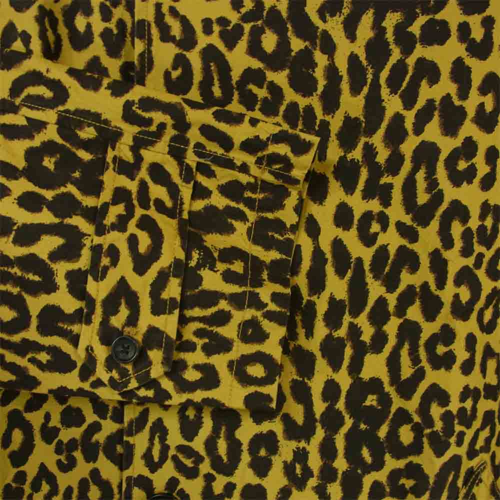 Supreme シュプリーム 21SS 02211ZI1024 HYSTERIC GLAMOUR ヒステリックグラマー Leopard Trench レオパード トレンチ コート イエロー系 L【新古品】【未使用】【中古】