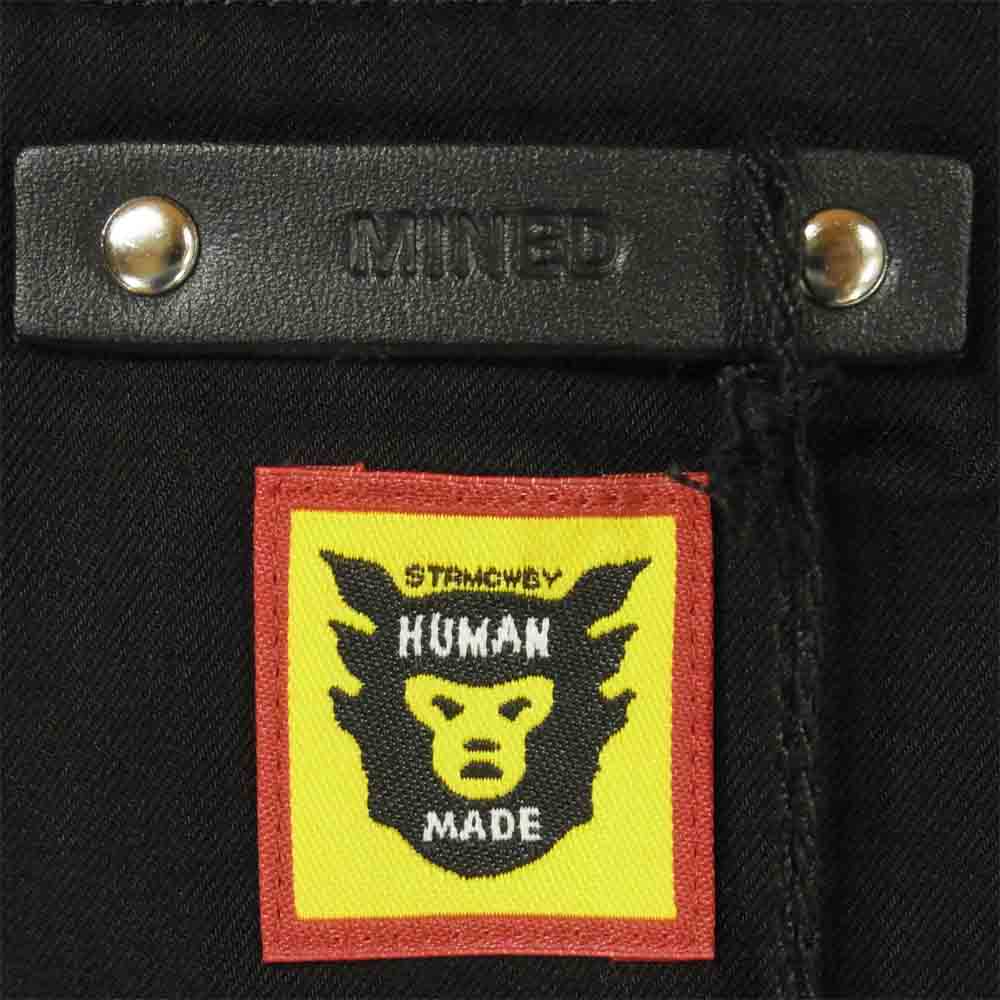 HUMAN MADE ヒューマンメイド MINE DENIM マイン デニム Yokosuka JKT パンダ刺繍 ジャケット スカジャン ブラック系 ホワイト系 M【新古品】【未使用】【中古】